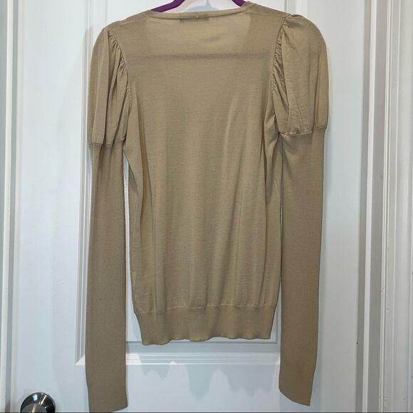Etro Cashmere Tan Sweater size 44 - Picture 2 of 7